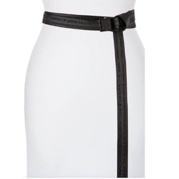 BNWT Off-White Mini Industrial Web Logo Belt main image 6